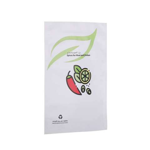 Stock Recycle stand up plastic  food packaging bag for tea /nuts /coffee /snacks